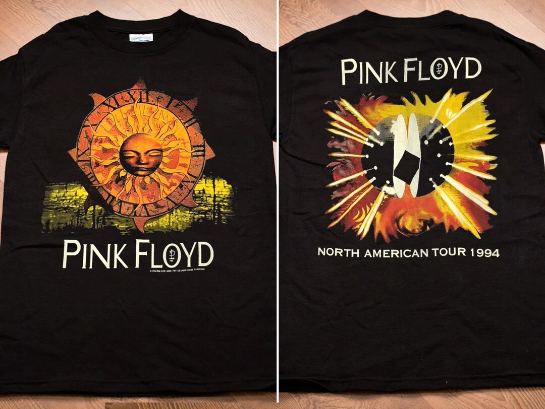 Pink Floyd North American Tour 1994 Concert Tshirt Pink Etsy Ireland