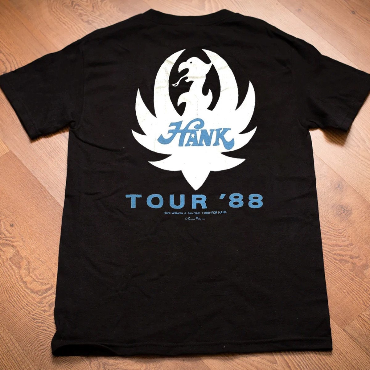 Hank Williams Jr 1988 Bocephus Wild Streak Tour 88 T-Shirt