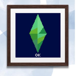 Sims 4 OK Loading Screen - PDF Pattern Instant Download