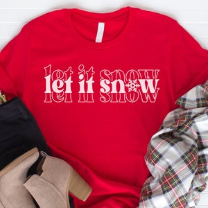 Christmas SVG | Holiday SVG | Let It Snow Svg for shirt design | Let It Snow PNG | Christmas png |  Christmas Shirt Download