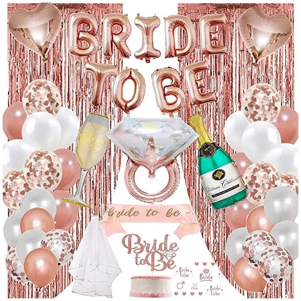 Bridal Shower Decorations Kit Etsy