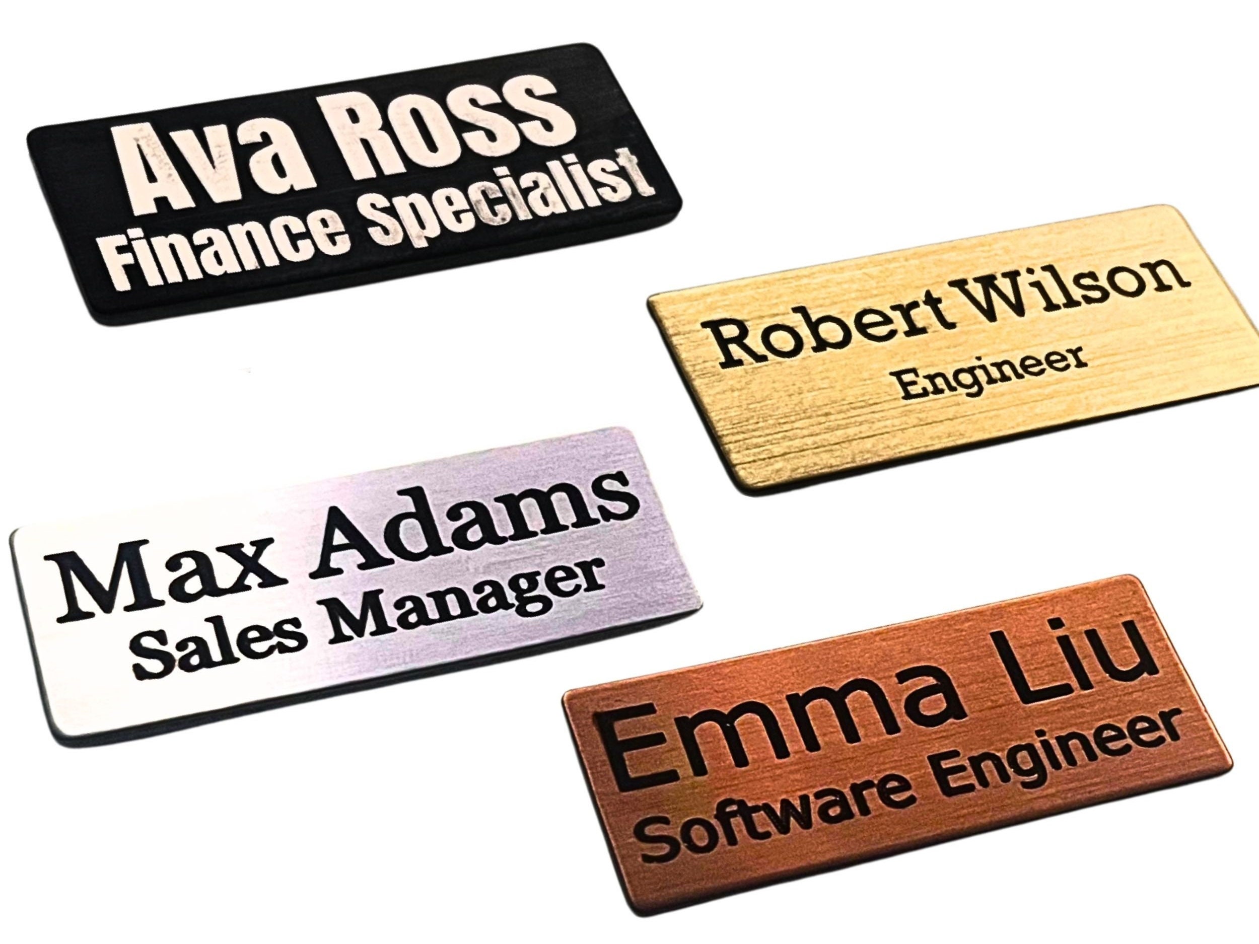 Engraved Name Tags