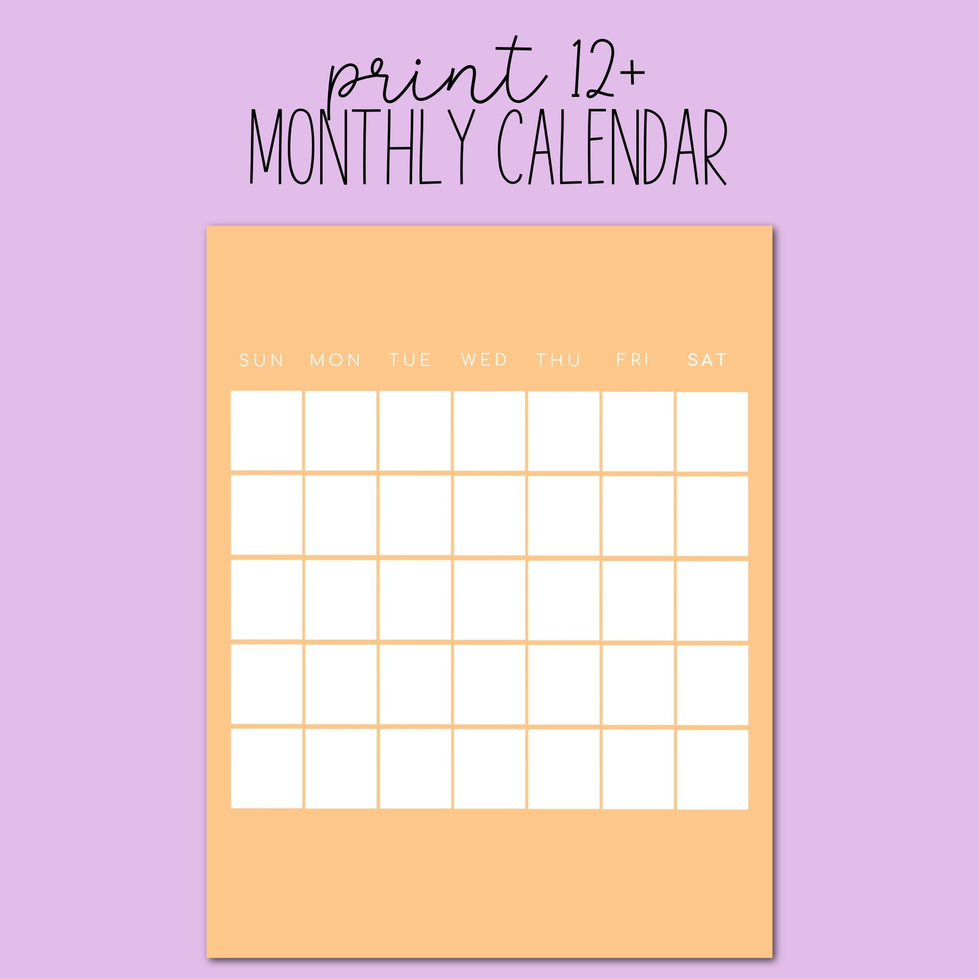 Daily, Weekly, Monthly Calendar, Meal Planner, Traditions, Goal ...