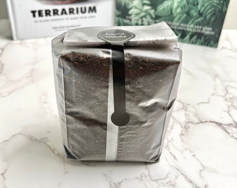 Ultimate Terrarium Soil, terrarium substrate, High quality soil, peat moss, sand, activated carbon, For Open and Closed Terrariums