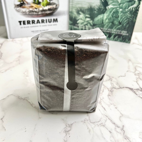 Ultimate Terrarium Soil, terrarium substrate, High quality soil, peat moss, sand, activated carbon, For Open and Closed Terrariums