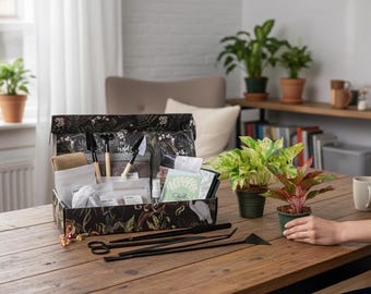 Deluxe Bioactive DIY Terrarium Kit – Starter Set with Instructions, Just Add Your Own Container