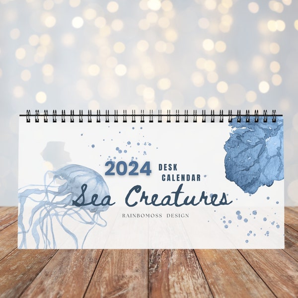 2024 Fish Calendar Etsy