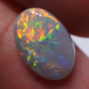 2.1ct Lightning Ridge Dark Opal  | Natural Australian Opal Gem