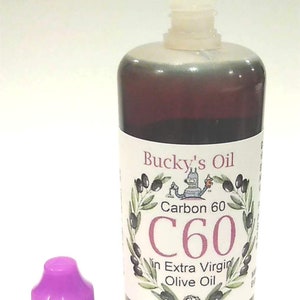 C60 Carbon 60 99.95% in Extra Virgin Olive Oil