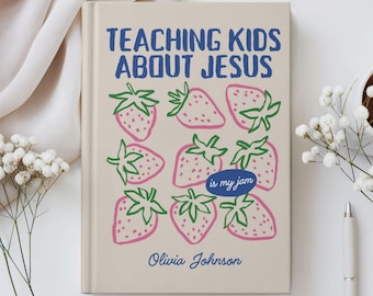 Christian Teacher Notebook, Personalized Church Teacher Gift Journal