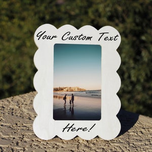 Custom Couples Photo Plaque Gift for Boyfriend, Personalized Cute