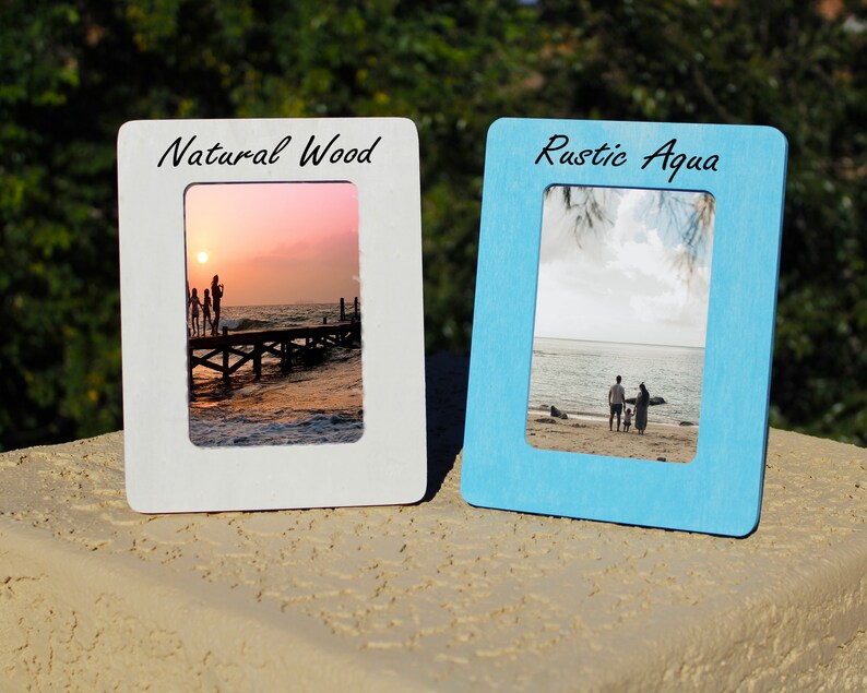 Create Your Own Personalized Picture Frame 4x6 Engraved Custom Etsy