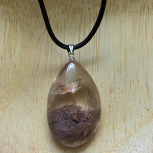 Garden Quartz Pendant with necklace