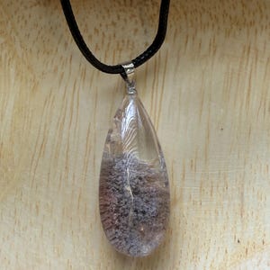 Garden Quartz Pendant with necklace
