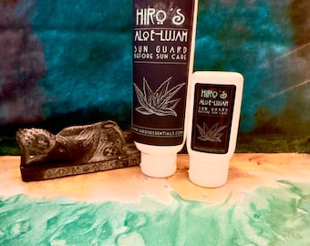 Aloe-Lujah, protector solar hidratante de 9 oz con óxido de zinc sin nanopartículas