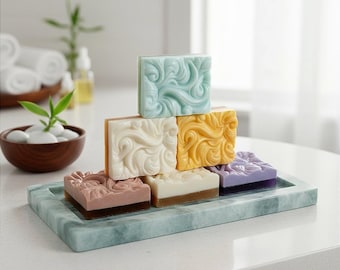 Jabón de glicerina y manteca de karité, jabón artesanal perfumado