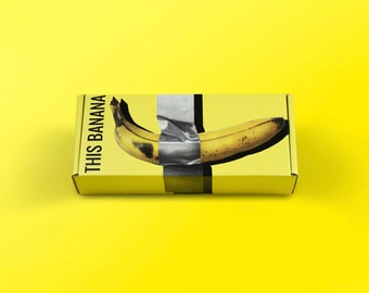 Duct Tape Banana Art - Etsy