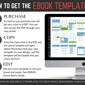 Lead Magnet Template, Canva E-book Template, Workbook, Opt in Freebie ...