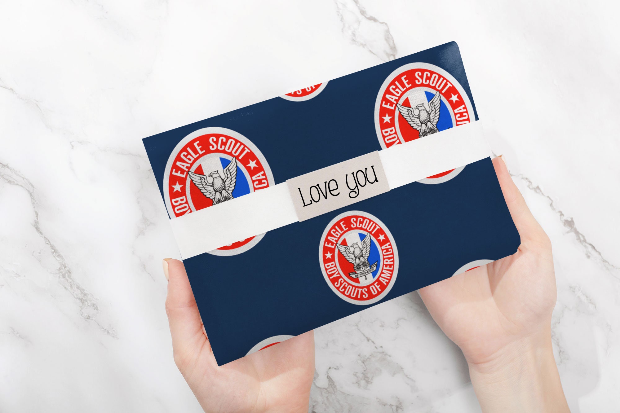 Eagle Scout Wrapping Paper for Boy Scouts of America or a Etsy