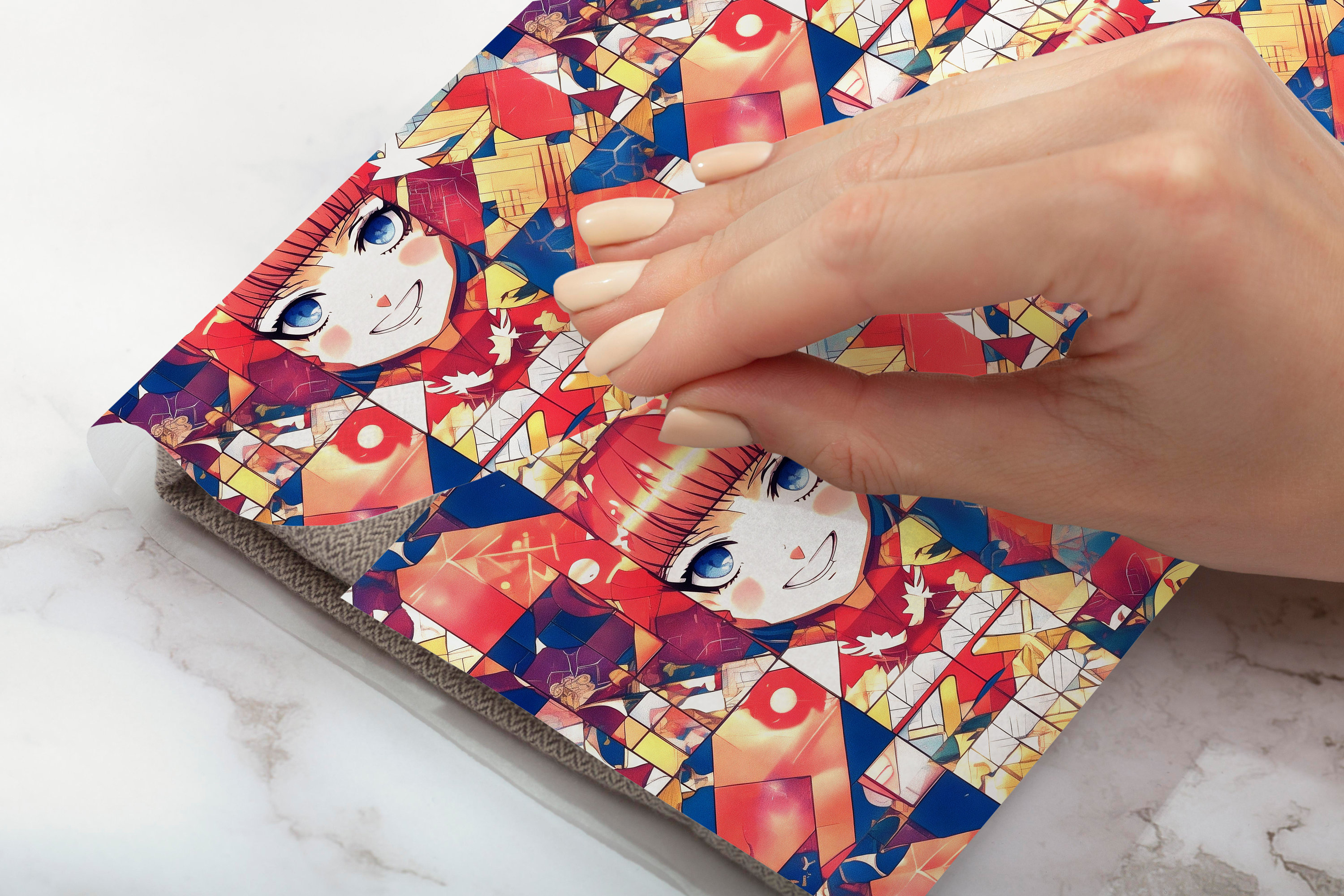 Girl Anime Wrapping Paper Kawaii Wrapping Paper Anime - Etsy