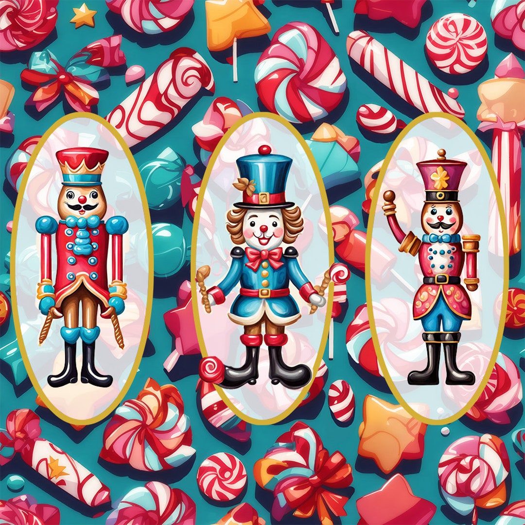 Nut Cracker Wrapping Paper for Gifts, Cute Wrapping Paper, Funny