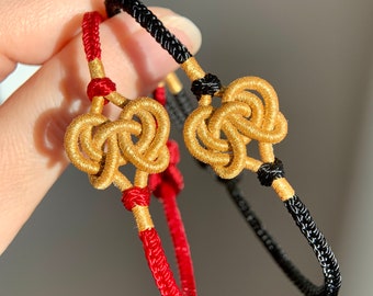 Hand Woven Love Knot Bracelet - Lovers Bracelet