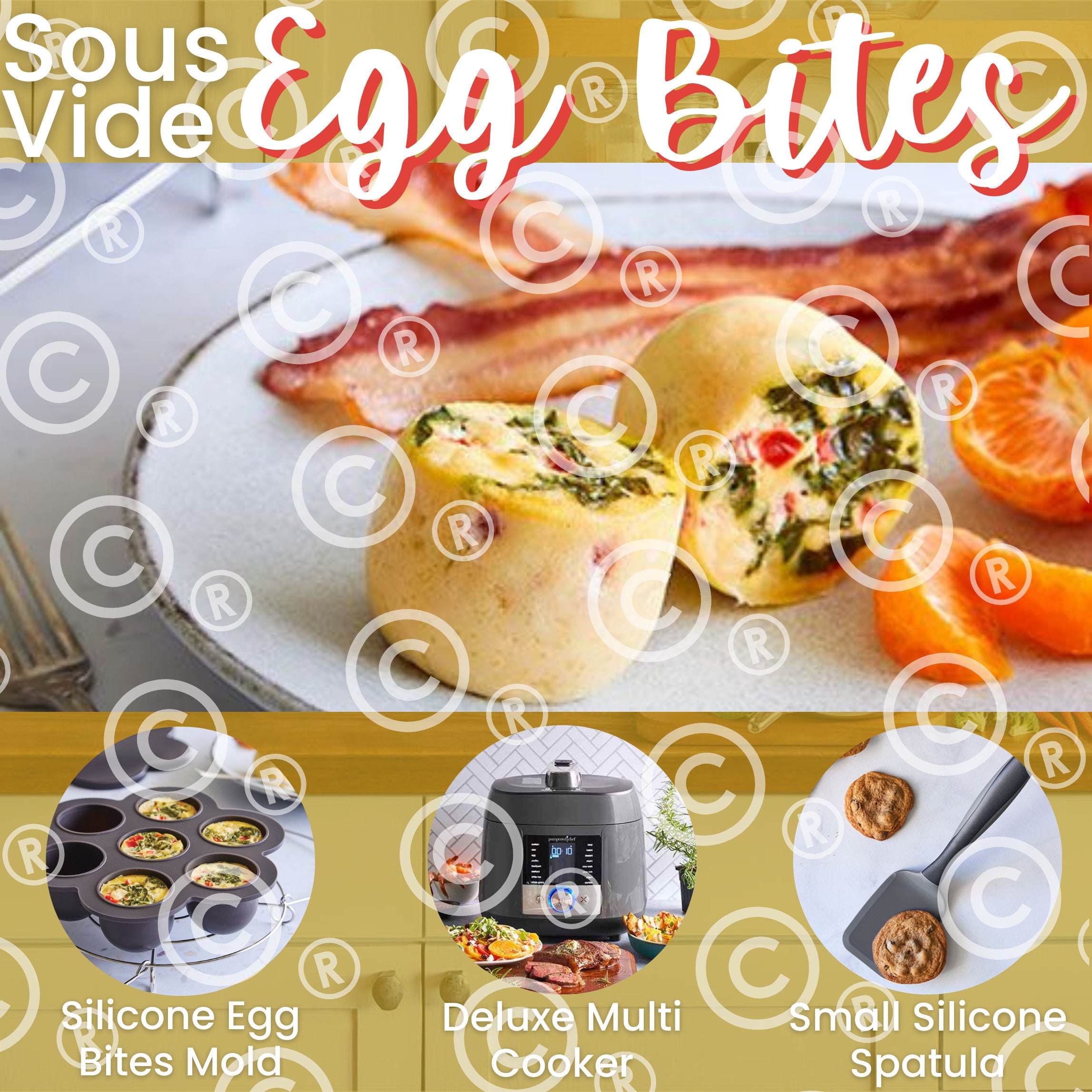 Sous Vide Egg Bites with Deluxe Multi Cooker - Pampered Chef