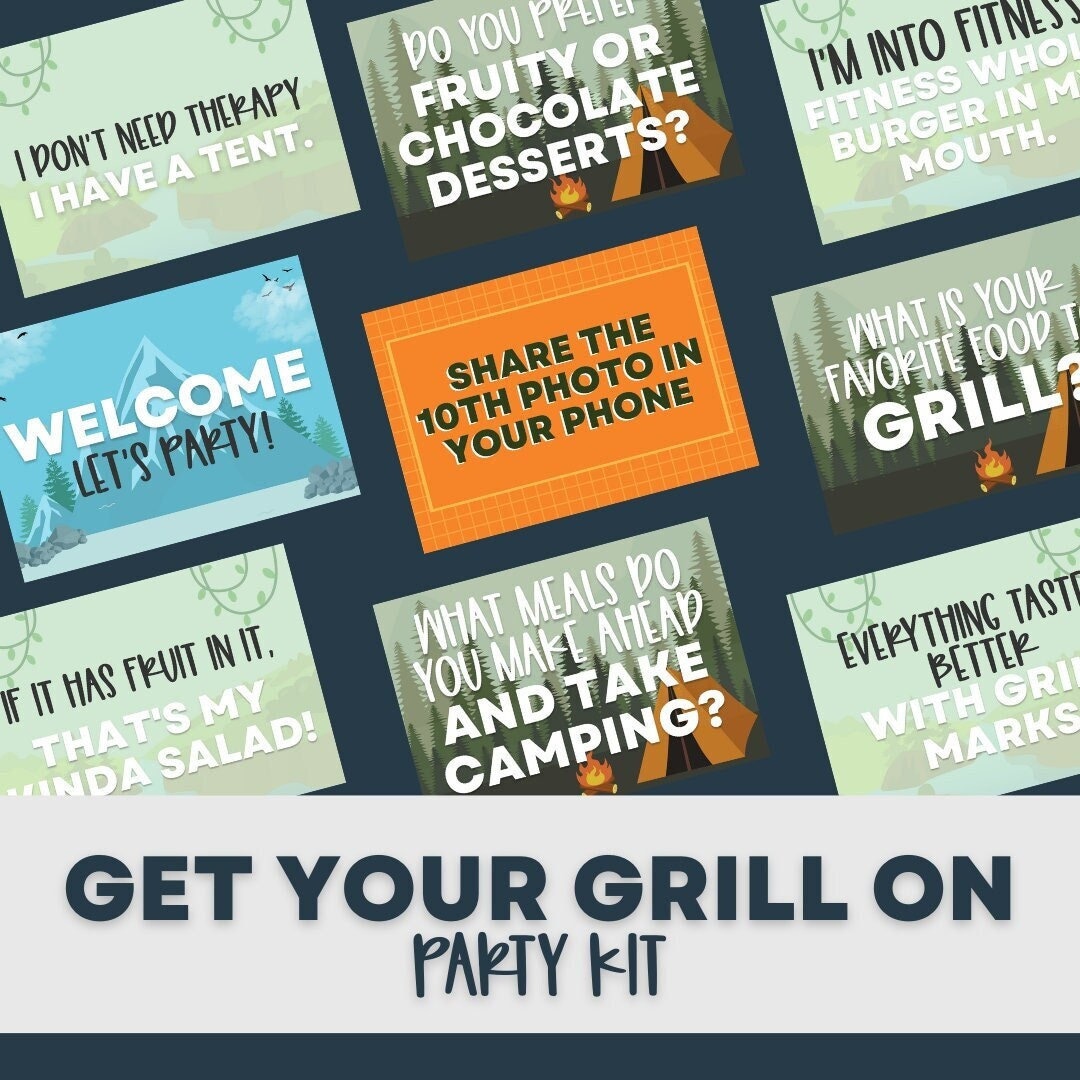 Pampered Chef Virtual Party for Facebook Social Marketing Etsy