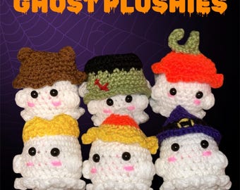 Crochet Ghost Plushies