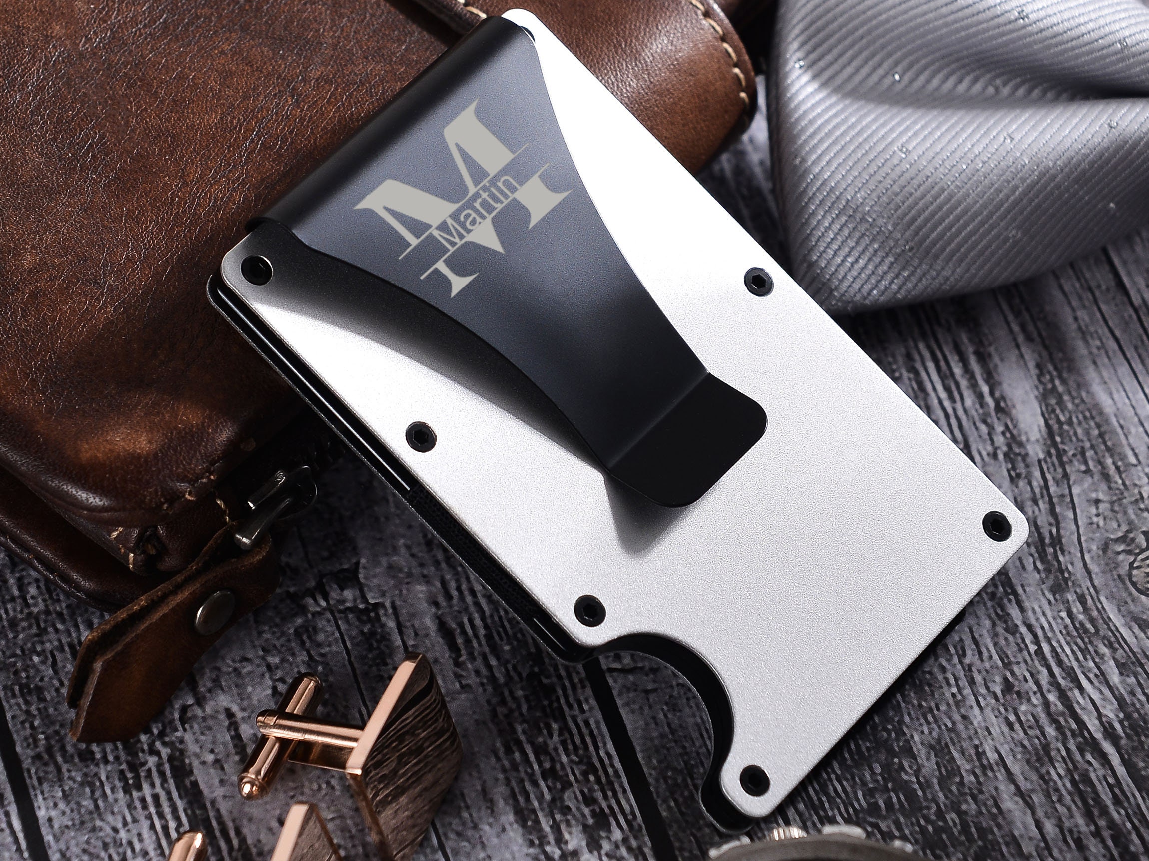 tactical money clip wallet