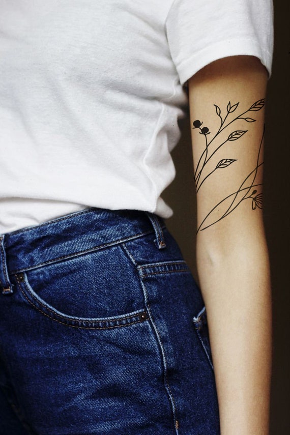 vine tattoo design for men | Vine tattoos, Tattoo designs and meanings, Flower  vine tattoos