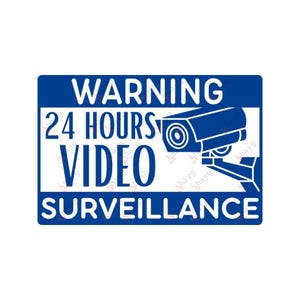 Infoschild 24h Videoüberwacht | 35840 Infoschild 24h Videoüberwacht | 35840