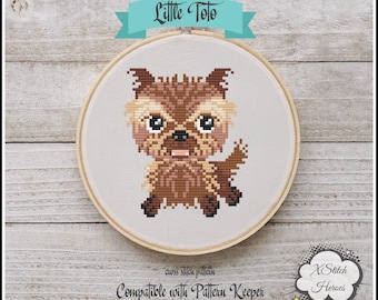 Little Toto Cross stitch pattern Princess cross stitch Home decor Wall decor Kids room DIY Cute Heroes cross stitch The Wizard of Oz Wonder