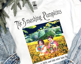 The Smashing Pumpkins Sweatshirt, Mellon Collie and the Infinite Sadness 25th Anniversary Sweatshirt, Shakedown 1979 Cool Kids Music T-Shirt