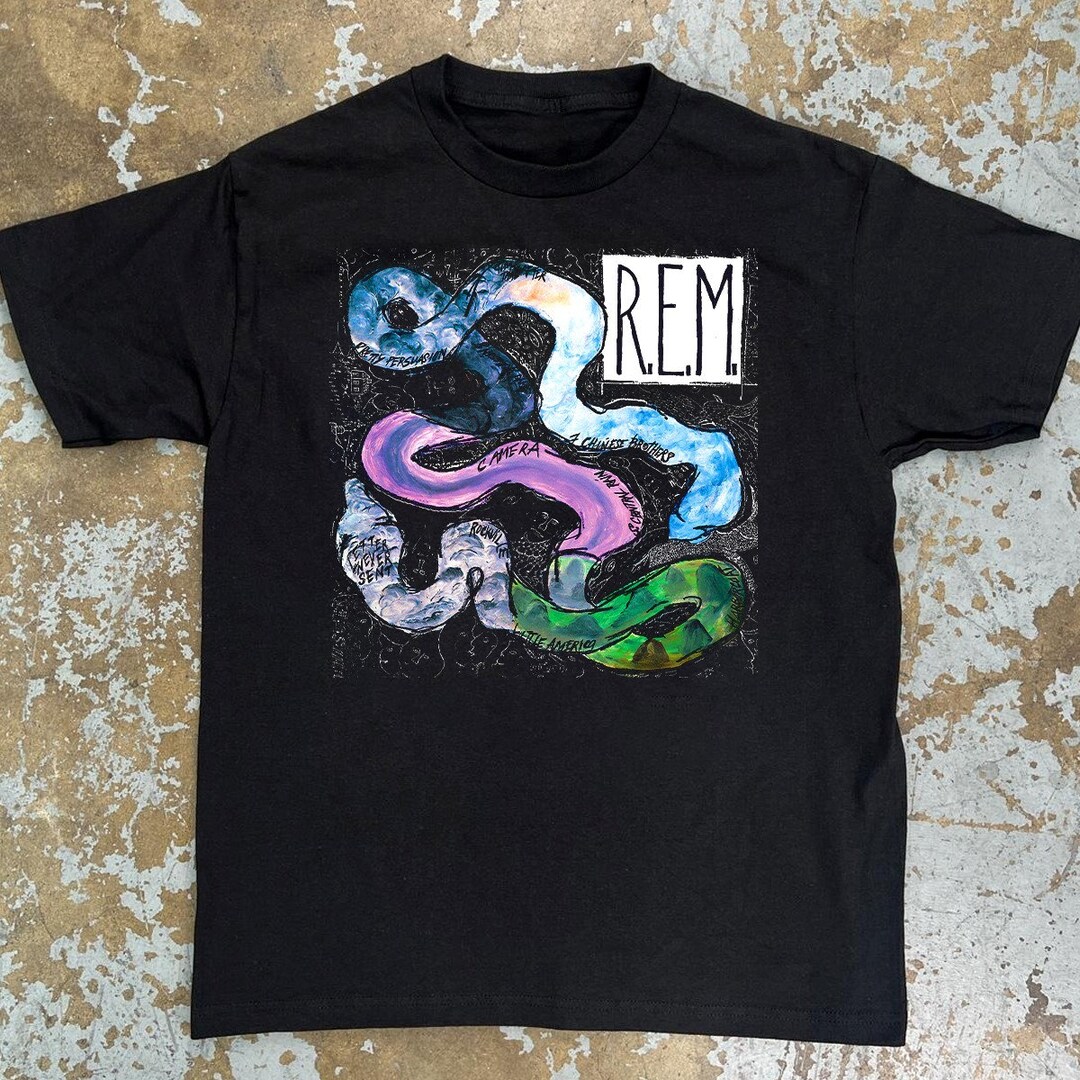 REM Reckoning 1984 Album Promo Tshirt, R.E.M Rock Band Shirt, 80s Rock