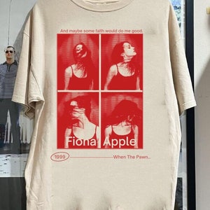 Fiona Apple Wenn Der Bauer 1999 T-Shirt, Fiona Apple T-Shirt, 90er Jahre Fiona Apple Musik Shirt, Fiona Apple Fans Shirt Bild 1