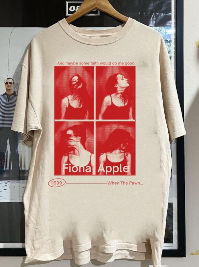 Fiona Apple Wenn Der Bauer 1999 T-Shirt, Fiona Apple T-Shirt, 90er Jahre Fiona Apple Musik Shirt, Fiona Apple Fans Shirt Bild 1
