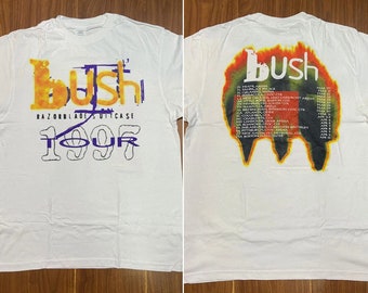 Bush 'Razorblade Suitcase' Tour 1997 T-Shirt, Bush Band 1997 T-Shirt, Bush Tour Shirt, 90s Tour Shirt, Concert Rock Shirt
