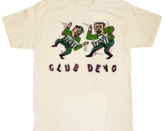 Jaren '90 Club Devo T-shirt, Devo T-shirt, Grappig Devo Shirt, Rockconcert Shirt, Devo Tour 2023 T-shirt, jaren '90 Muziekshirt