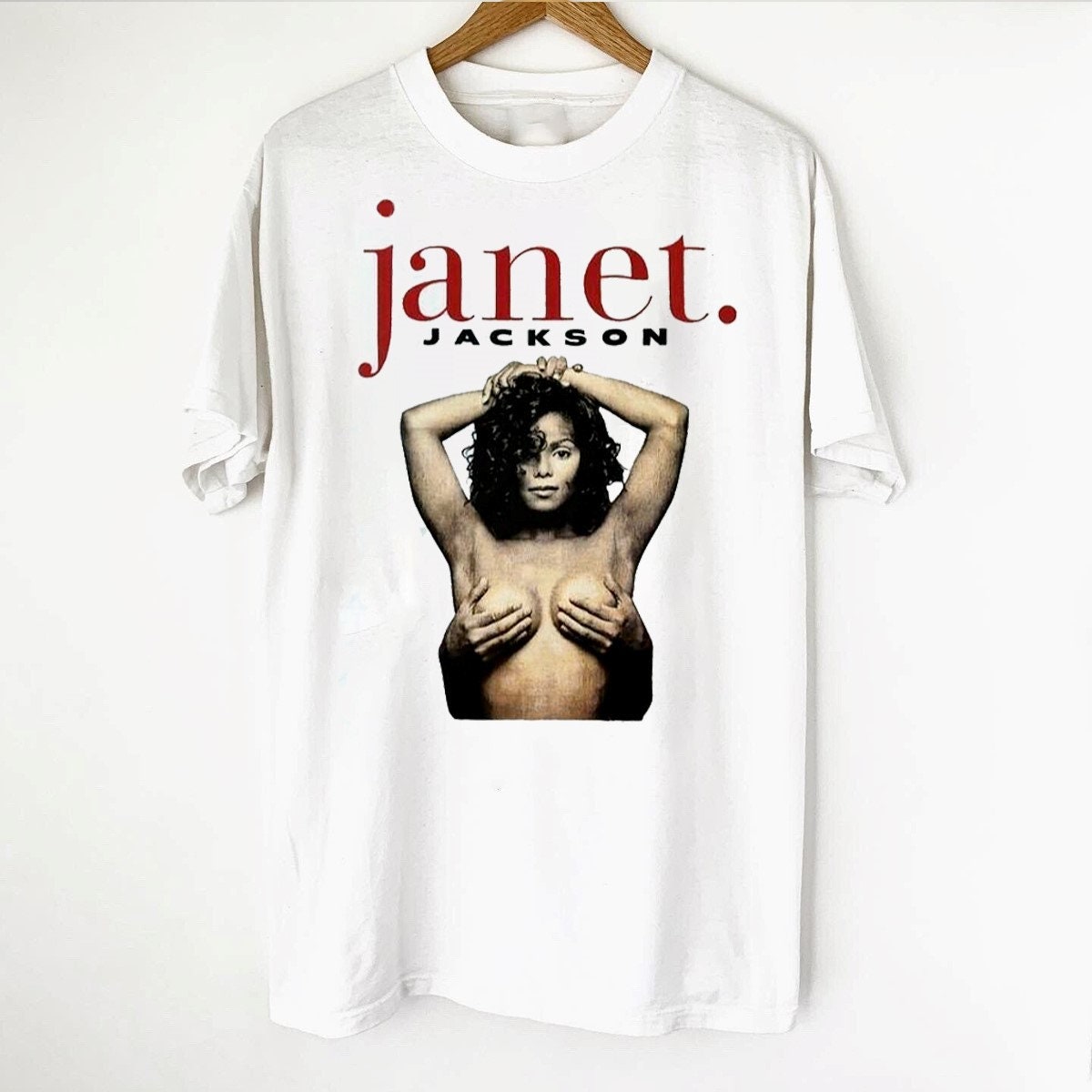 Janet Jackson Palau Sant Jordi Barcelona Tour 1995 TShirt, Janet Jackson World Tour Barcelona Shirt, Janet Jackson Tour Shirt, 90s Music Tee