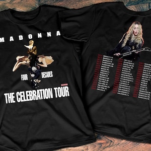 2023-2024 Madonna The Celebration Tour T-Shirt, Madonna Tour 2023 T-Shirt, Queen of Pop Shirt, Madonna Tour 2024 Shirt, Pop Tour Shirt