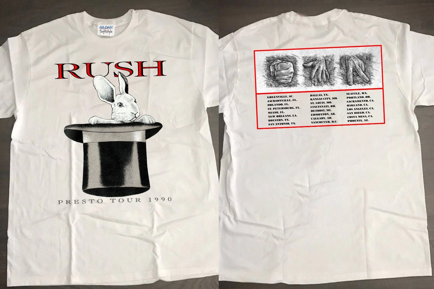 Band - Shirt Etsy Rush