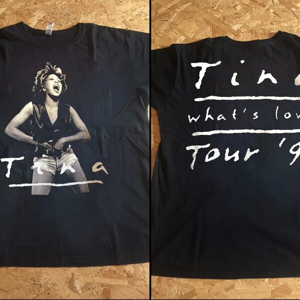 Tina Turner 1993 What’s Love Tour T Shirt, Tina Turner Tour 1993 T-Shirt, Tina Turner T-Shirt, Music Shirt