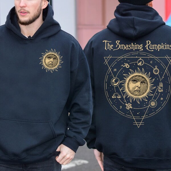 The Smashing Pumpkins Sun Hoodie, The Smashing Pumpkins Machina Album Sweatshirt, Sun Sweatshirt, Smashing Pumpkins Sun Hoodie, Music Shirt