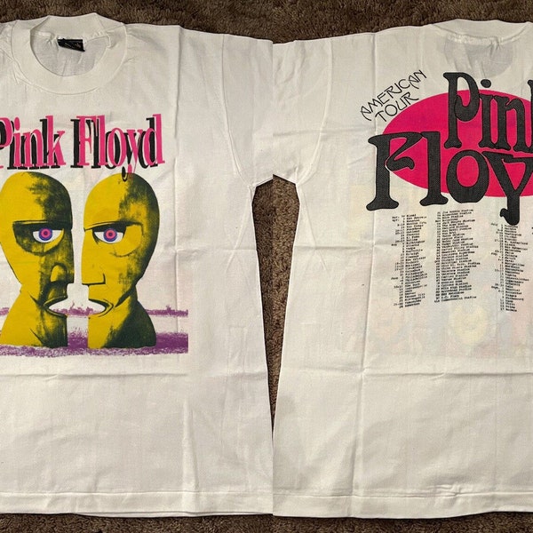 T-shirt Pink Floyd Division Bell American Tour 1994, T-shirt Pink Floyd Tour 1994, T-shirt The Division Bell Tour, T-shirt Rock Tour, T-shirt musique