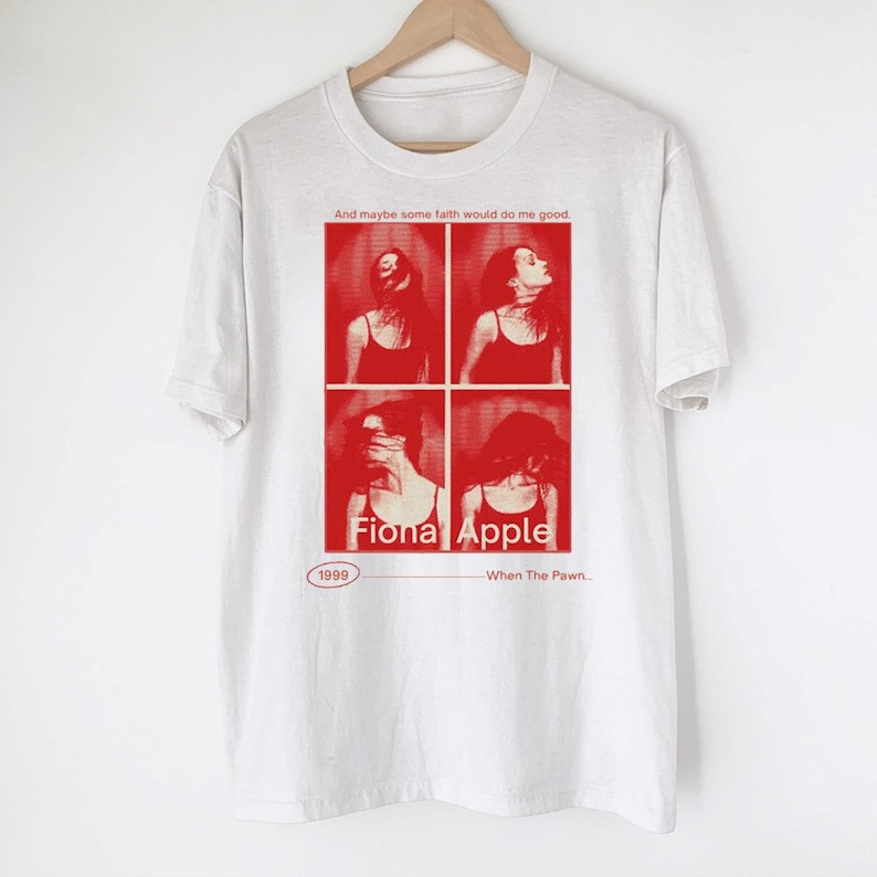 Fiona Apple Wenn Der Bauer 1999 T-Shirt, Fiona Apple T-Shirt, 90er Jahre Fiona Apple Musik Shirt, Fiona Apple Fans Shirt Bild 2