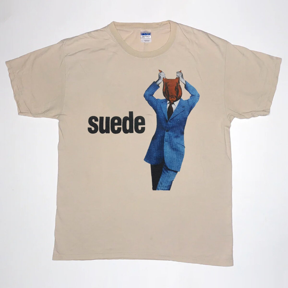 1993 Suede Animal Nitrate Tshirt Suede Band Tshirt Suede Etsy