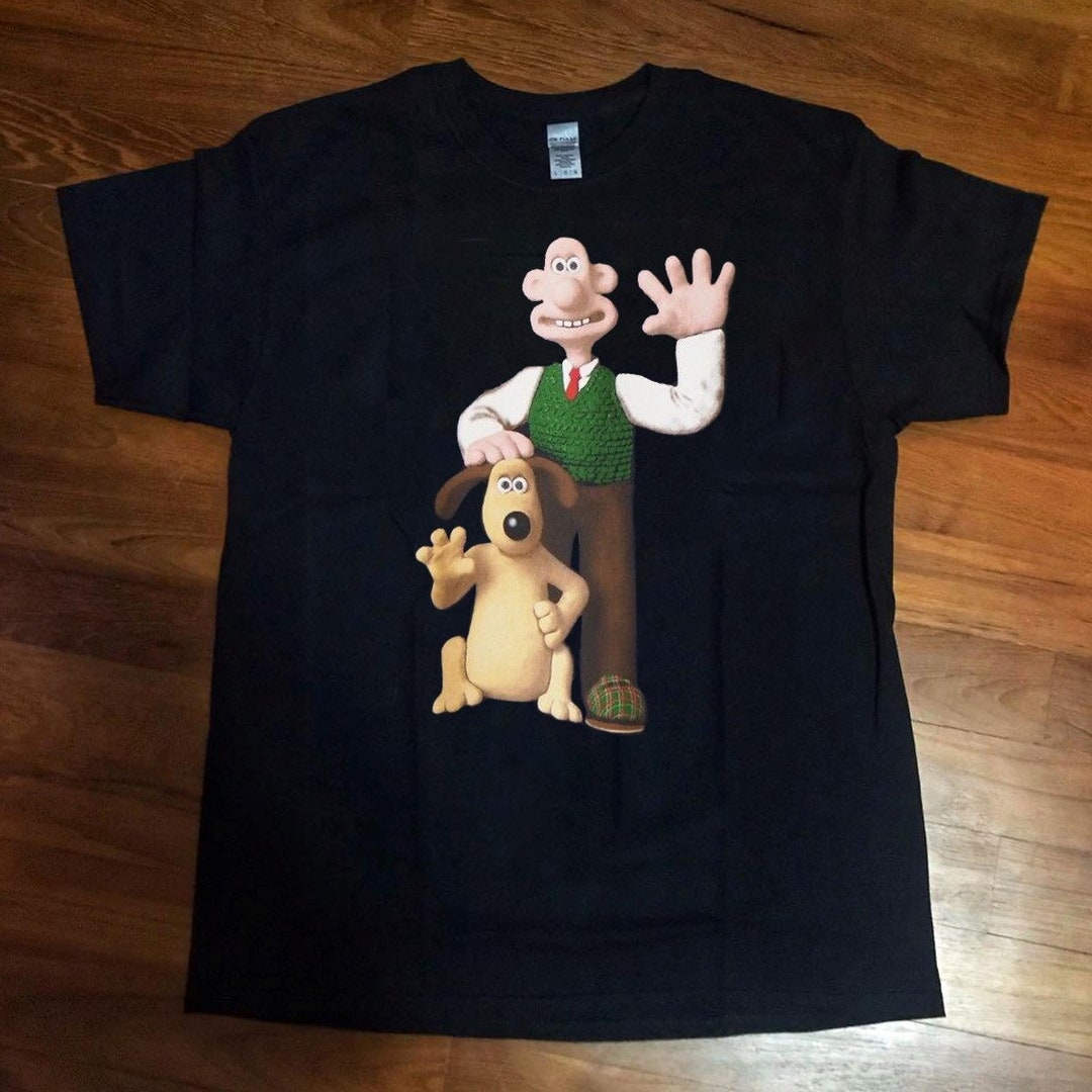 90's Retro Style Wallace & Gromit Marks and Spencer Tshirt, 90s