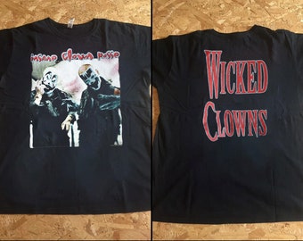 Insane Clown Posse Wicked Clowns 1999 T-Shirt, Insane Clown Posse T-Shirt, ICP Tour 1999 T-Shirt, Rap Shirt