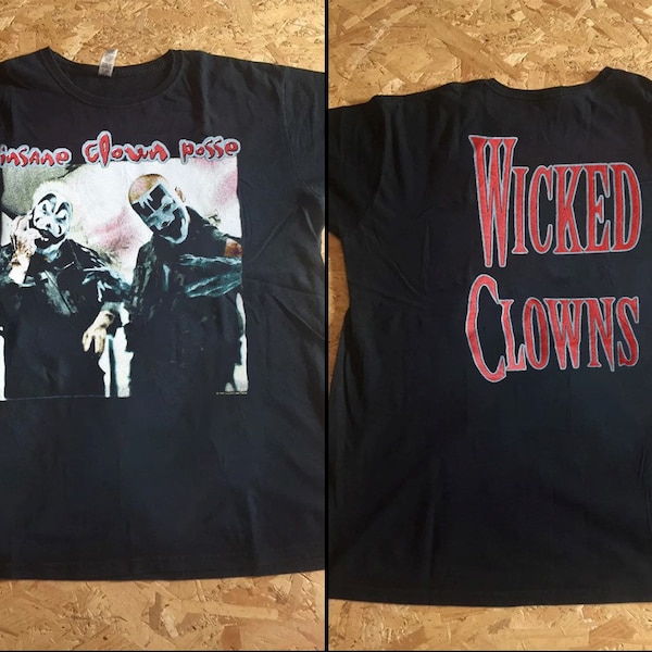 Insane Clown Posse Wicked Clowns 1999 T-Shirt, Insane Clown Posse T-Shirt, ICP Tour 1999 T-Shirt, Rap Shirt
